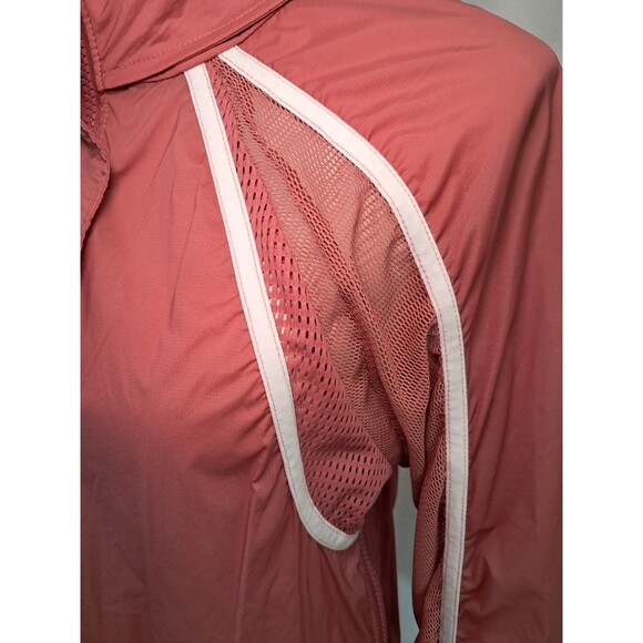 FP Movement Windbreaker Hoodie Side Zipper Rose June Pink Free People Size XS - Picture 3 of 12